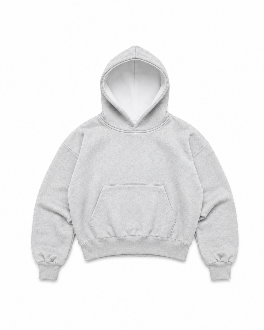 Hoodie Boxy Fit Melange