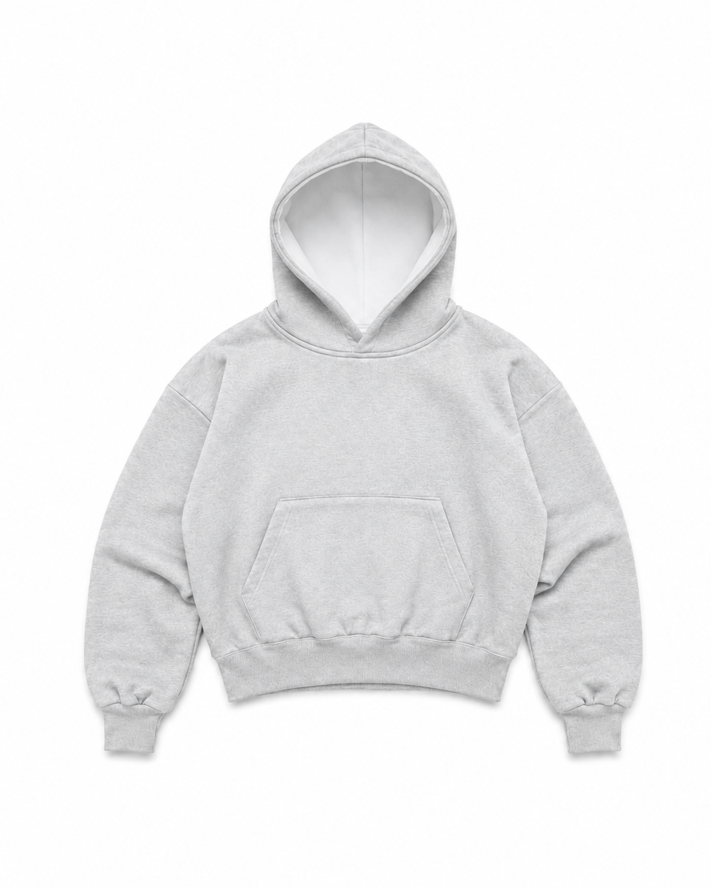 Hoodie Boxy Fit Melange