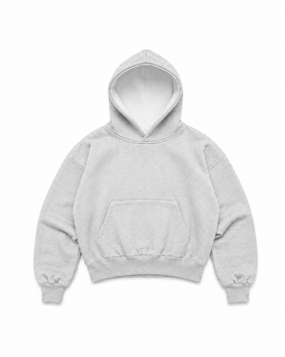 Hoodie Boxy Fit Melange