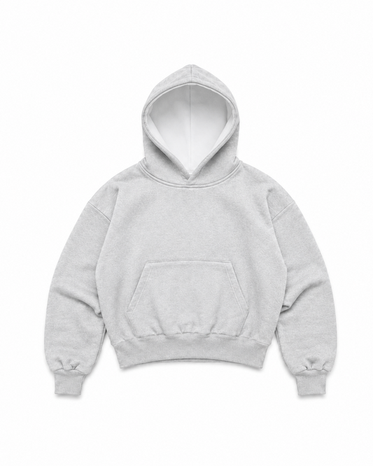 Hoodie Boxy Fit Melange
