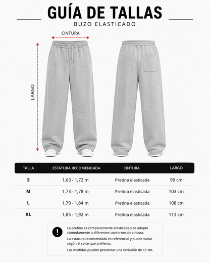 Buzo Recto Gris