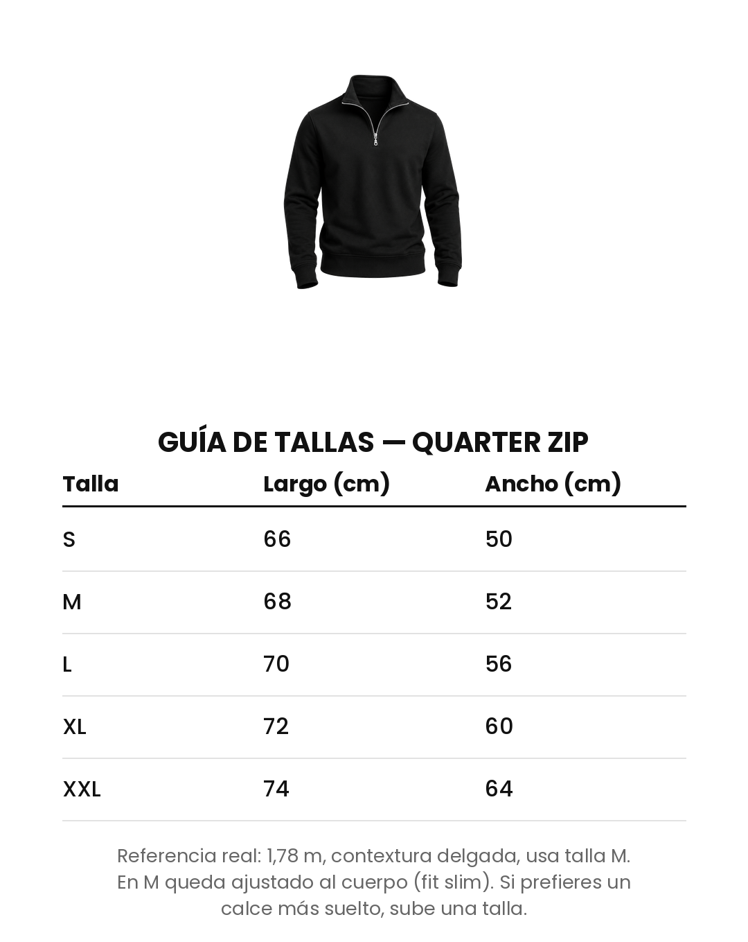 Black Quarter Zip