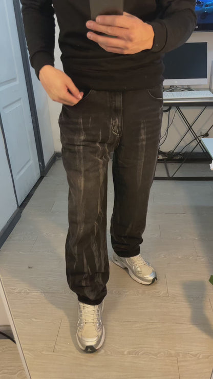 Jeans Black Washed