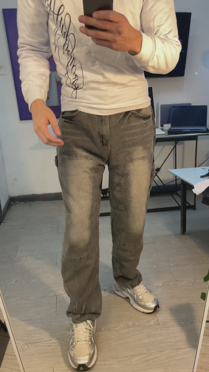 Grey carpenter Jeans